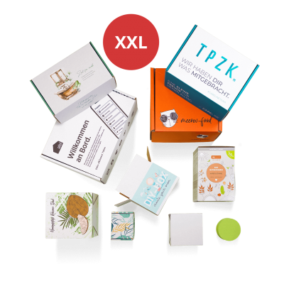 XXL Musterbox für Versandkartons